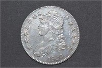 1829 Capped Bust 1/2 Dollar