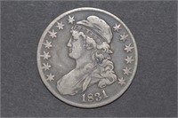 1832 Capped Bust 1/2 Dollar