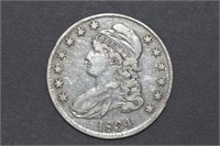 1834 Capped Bust 1/2 Dollar Large Date