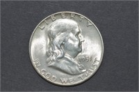 1951-S Franklin 1/2 Dollar