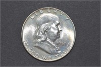 1951-D Franklin 1/2 Dollar