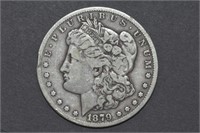 1879-CC Morgan Silver $1