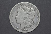 1882-CC Morgan Silver $1