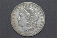 1892-CC Morgan Silver $1