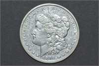 1891-CC Morgan Silver $1