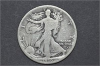 1916-D Walking Liberty 1/2 Dollar Obverse MM