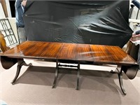 FORMAL DINING TABLE WITH 4 14" LEAVES AND 2 42"