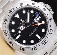 Rolex Men Explorer II GMT 40 MM Watch