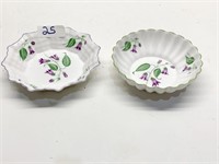 TWO SHELLEY DISHES