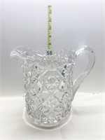 APPLIED HANDLE WATER PITCHER 7.5" H