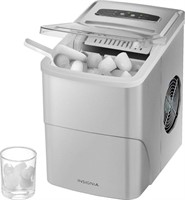 Insignia™ - 26 Lb. Portable Icemaker - Silver