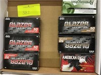 (3) Boxes of Blazer Aluminum Case 9mm Luger 115 gr