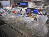 WHOLE BUNCH GLASS CANDY DISHES-PICK UP ONLY