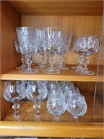 Vintage Crystal Glassware