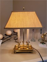 Double Post Table Lamp