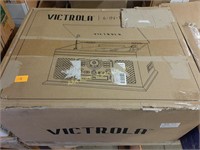 Victrola 6 in 1 turntable, black wood grain, $219