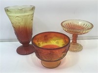 Amberina Glassware