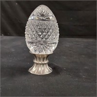 1993 Avon Majestic lead crystal egg