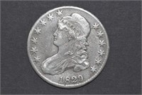 1829/7 Capped Bust 1/2 Dollar