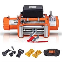 AC-DK 13500 lbs Electric Winch 12V DC Water Proof