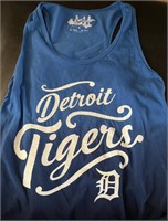 Detroit Tigers Ladies Tank Top Size Medium