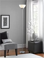 Mainstays 3-Way Floor Lamp Silver