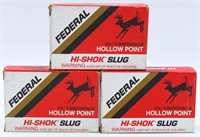 15 Rounds of Federal 16 Ga Hollow Point Slugs