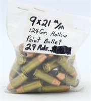 29 Rounds Of 9x21mm Ammunition