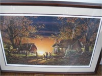 TERRY REDLIN MORNING SUPRISE SIGNED AND LMT PRINT