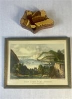 Reproduction Currier & Ives Art and Trinket Box