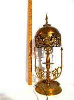 Brass Oscar Bach Bacchus Boudoir Table Lamp
