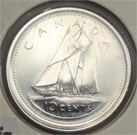 2002 P Canada 10 Cents