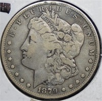 1879-S Silver Morgan Dollar - Rev of '79