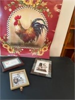 Decorative Wall Hangings Rooster Magnet