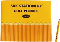 Pack of 5 SKKSTATIONERY Golf Pencil 120/box