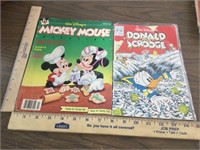 2 Walt Disney Comic Books