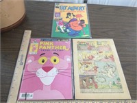 3 vintage comic Books