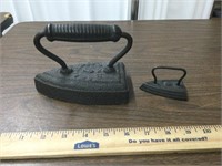 Cast Iron  & Little Metal Iron