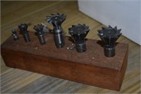 6 DOVETAIL CUTTERS