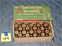 30 Mauser 85gr Remington Rnds 50ct