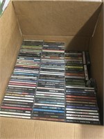 Box of CD's & Cassettes