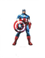 Marvel - Captain America 8x10" Art Card