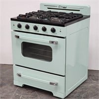 Classic by Unique Mint Green Gas Range "New"