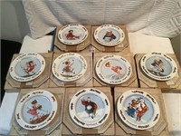 Newell Pottery Co. Monthly Plates