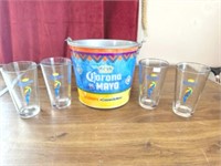 Corona Bucket & Glasses