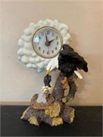 Figural Eagle Clock