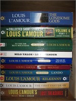 10 Louis L'Amour Paperback Books- Printed 2016
