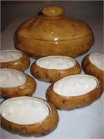 Atlantic Mold Ceramic Baked Potato 7 Piece Set