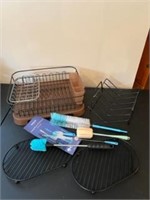 Dish Rack & Bottle Cleaning