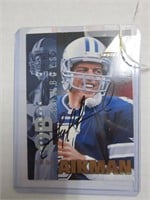 TROY AIKMAN COLLECTIBLE SPORT CARD-SIGN,CERT